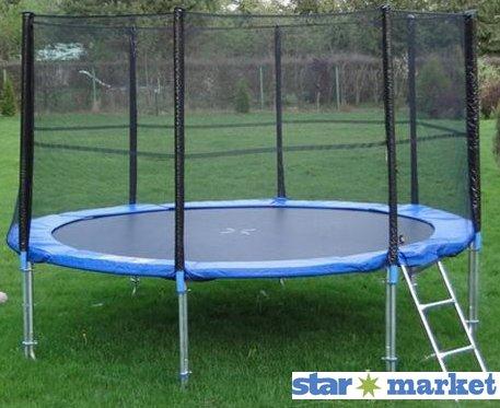 Батут Fitness Trampoline 374 см - 12ft extreme