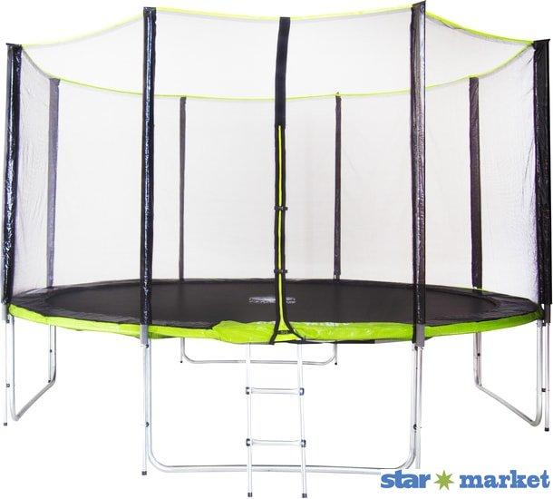 Батут Fitness Trampoline Green 425 см - 14ft extreme