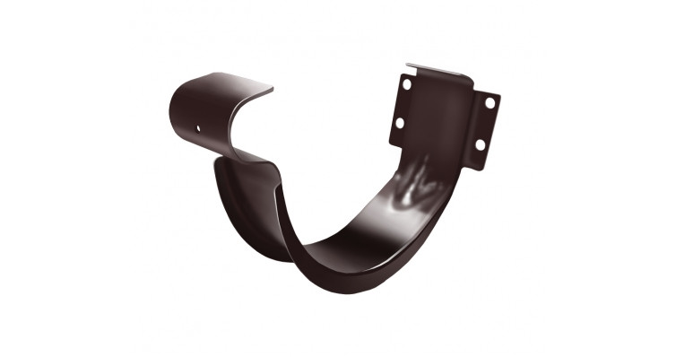 Крюк короткий GL PU 125 мм RAL 8017 шоколад