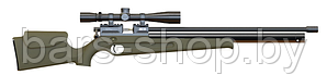 Пневматическая винтовка Ataman ML15 6,35 мм (C36/RB) оливковый