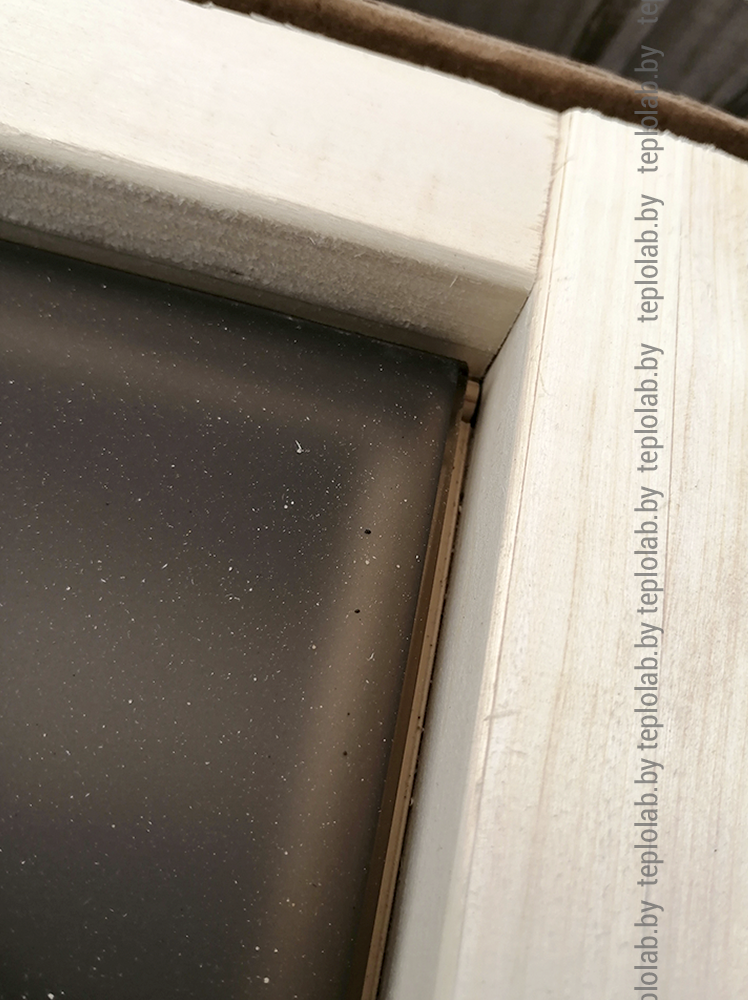 Дверь стеклянная для бани АКМА, бронза матовая, 600x1800 - фото 3 - id-p117694079