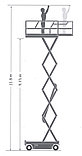 Аренда ножничного подъемника UpRight X32 электрического 12 метров, фото 2