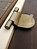 Дверь для бани стеклянная Везувий, бронза матовая, 700х1700, фото 2