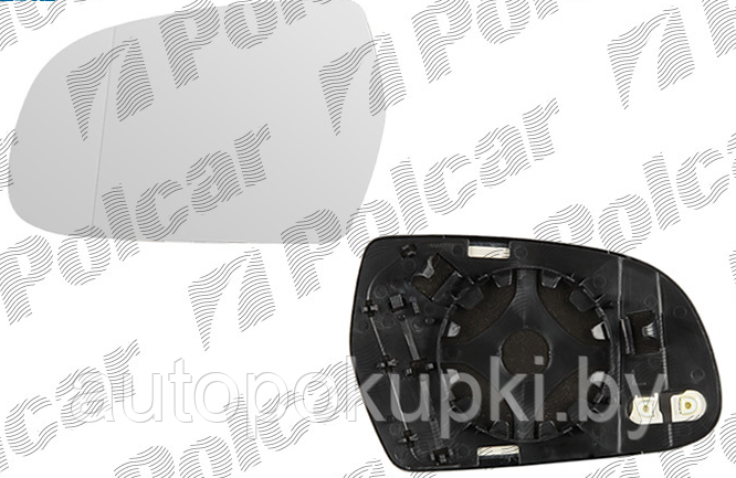 СТЕКЛО БОКОВОГО ЗЕРКАЛА (ЛЕВОЕ) Audi A3 (8P1) 08.2010-2012,  SADM1016EL