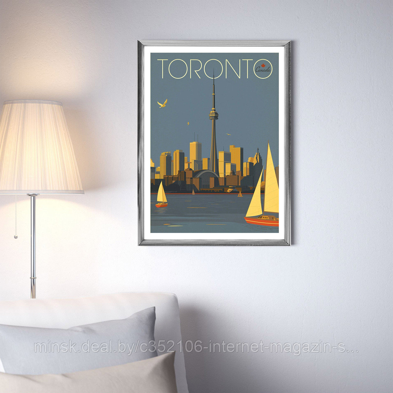 Ретро постер (плакат) "Торонто" - фото 7 - id-p123692028