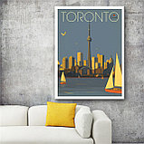 Ретро постер (плакат) "Торонто", фото 6