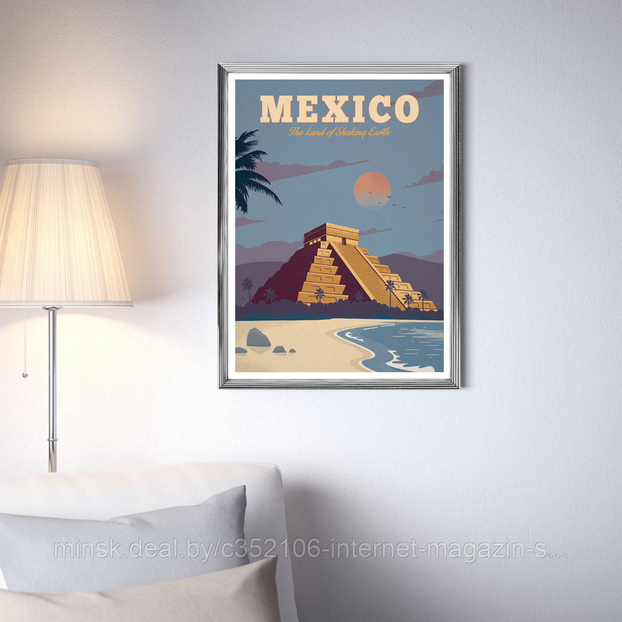 Ретро постер (плакат) "Мехико" - фото 4 - id-p123692056