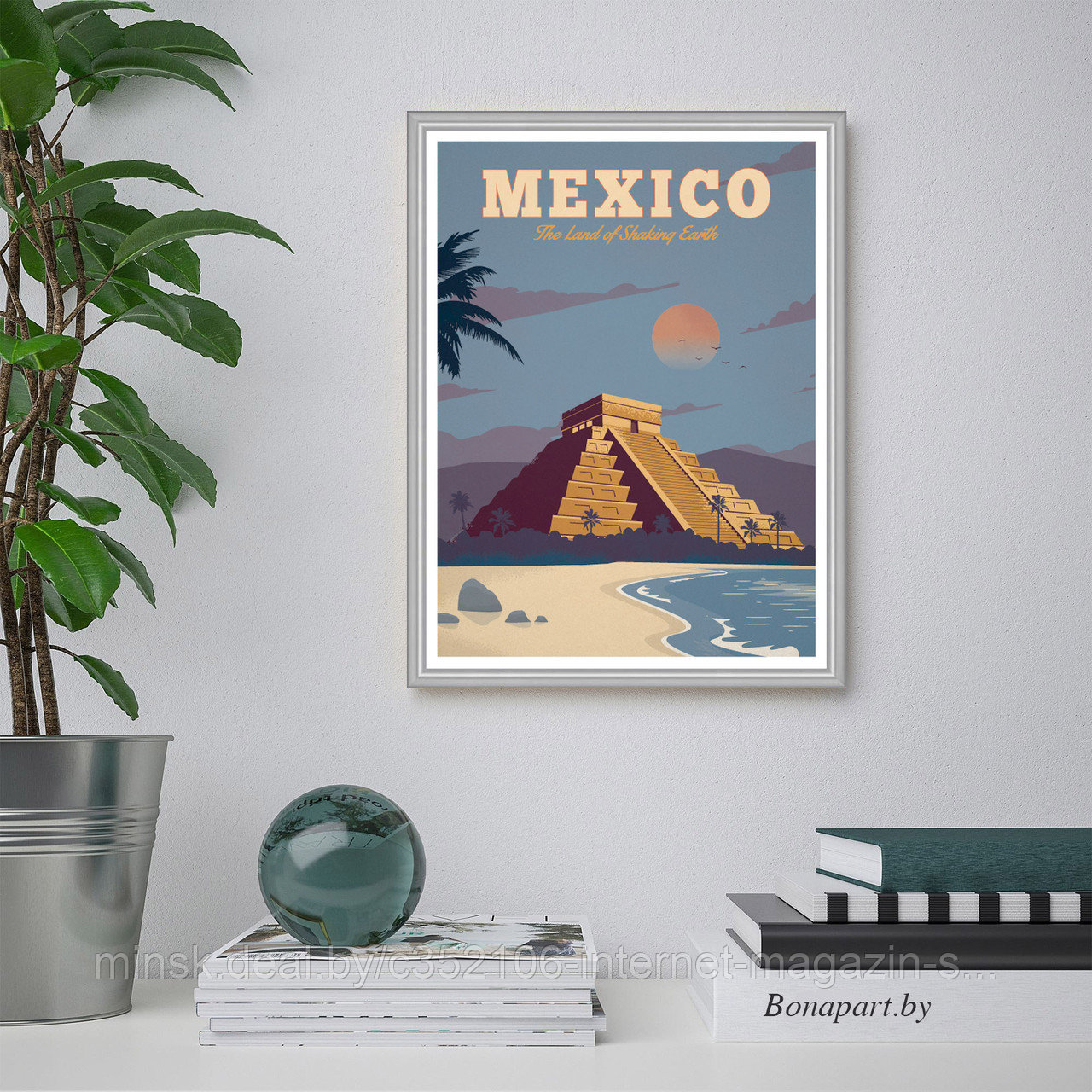Ретро постер (плакат) "Мехико" - фото 5 - id-p123692056