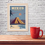 Ретро постер (плакат) "Мехико", фото 7