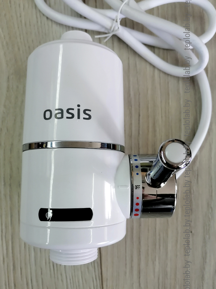 Водонагреватель проточный Oasis KP-P (X), 3,3 кВт - фото 3 - id-p123692025