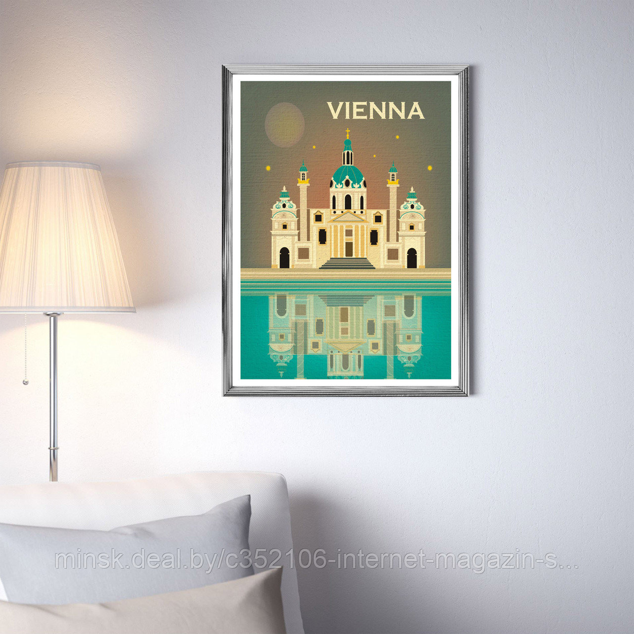Ретро постер (плакат) "Вена" - фото 4 - id-p123692217