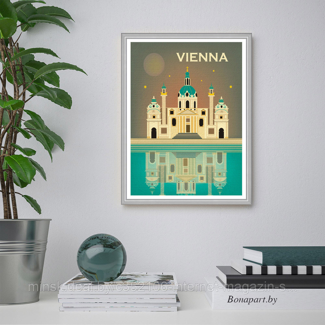 Ретро постер (плакат) "Вена" - фото 8 - id-p123692217