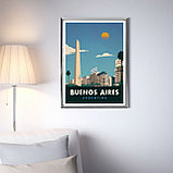 Ретро постер (плакат) "Буэнос Айрес", фото 3