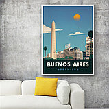 Ретро постер (плакат) "Буэнос Айрес", фото 6