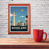Ретро постер (плакат) "Буэнос Айрес", фото 7