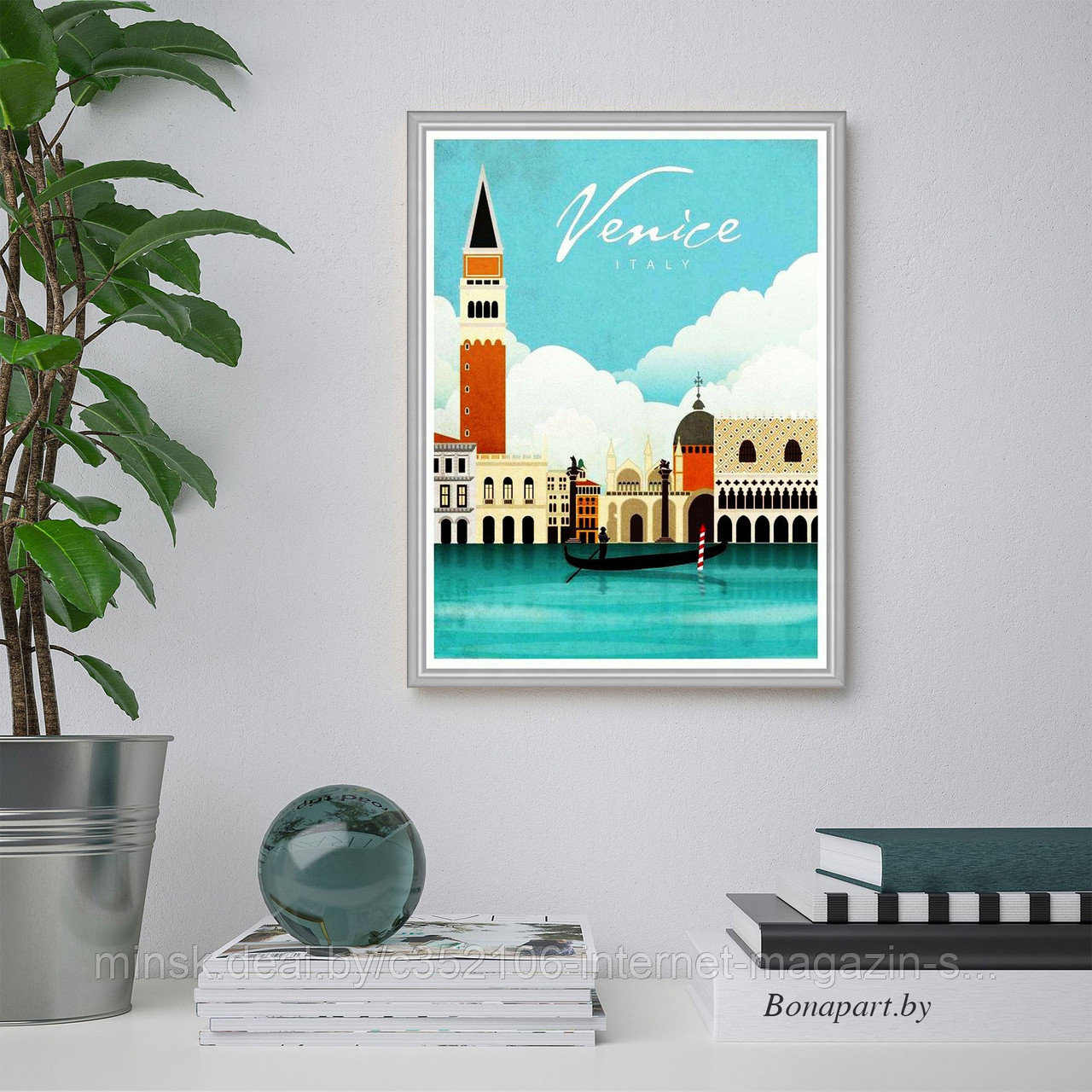 Ретро постер (плакат) "Венеция" - фото 5 - id-p123692363