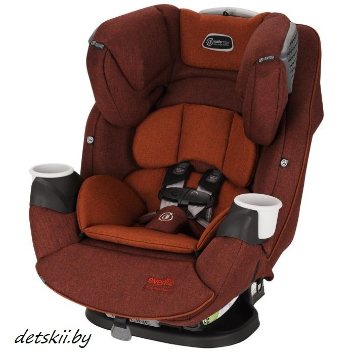 Автокресло Evenflo SafeMax Brown Red 0-55