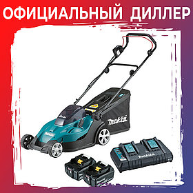 Газонокосилка аккумуляторная MAKITA DLM 431 PT2