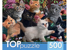 ПАЗЛЫ 500 элементов. Игривые котята