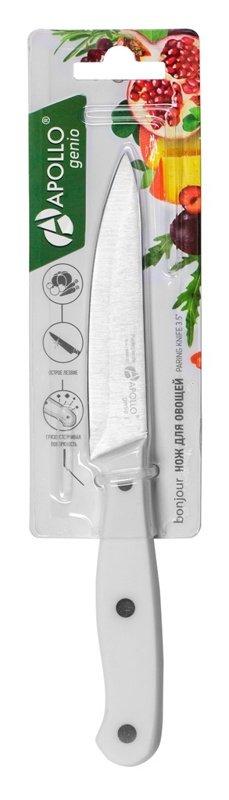 Нож для овощей APOLLO Genio "Bonjour", лезвие нерж. сталь 9 см, арт. BNR-07
