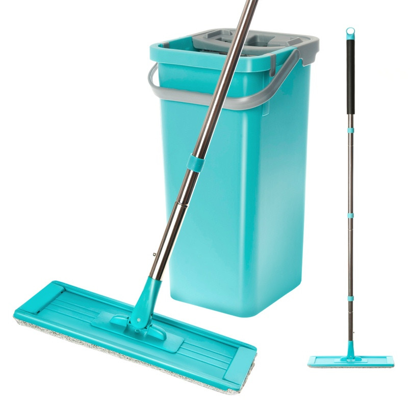 Швабра плоская с механизмом отжима 2 насадки You'll love, арт. 73828