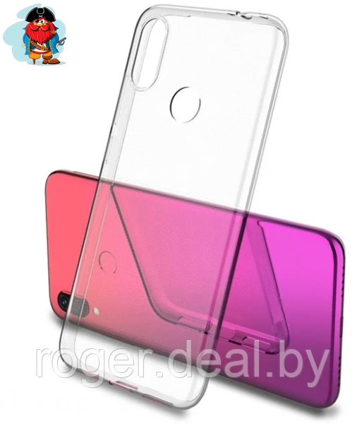 Чехол для Xiaomi Redmi Note 7, цвет: прозрачный - фото 1 - id-p123703991