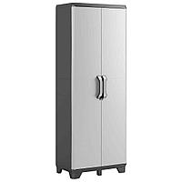 Шкаф пластиковый высокий GEAR Keter, черно-серый, фото 1