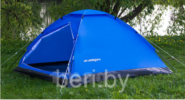 Палатка ACAMPER Domepack 4, 3-х местная, 4-х местная, 2500 мм, 200 x 200 x 110 см - фото 3 - id-p123628728