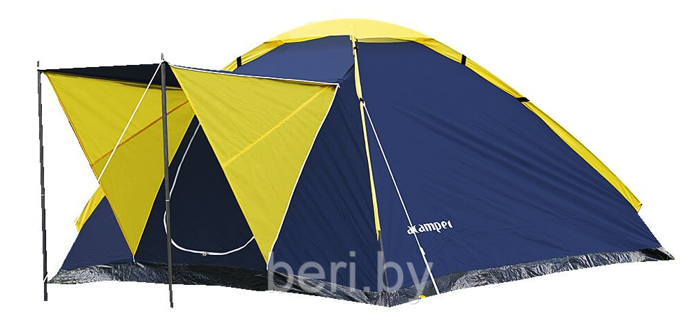 Палатка туристическая Acamper MONODOME 4, 4-х местная, blue - фото 1 - id-p123712036