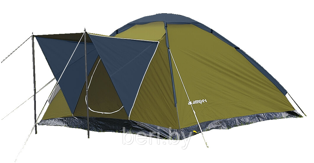 Палатка туристическая Acamper MONODOME 4, 4-х местная, green - фото 1 - id-p123712065