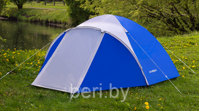 Палатка ACAMPER ACCO blue 2-местная с тамбуром, 3000 мм/ст