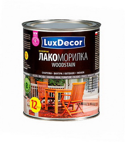 Морилка лаковая LuxDecor 0.75 л