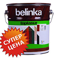 Пропитка для древесины Белинка ТопЛазурь Belinka TopLasur 10л 17 тик