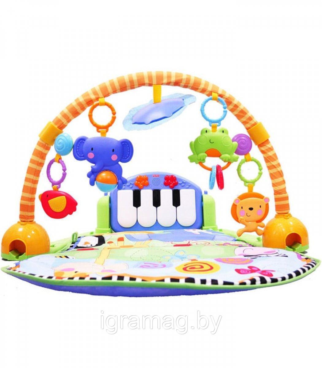 Игрушка Фішер-Прайс Развивающий коврик с пианино - фото 6 - id-p123723546