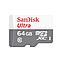 Карта памяти MicroSDXC 64GB SanDisk Ultra® UHS-I, Class 10, 80 МБ/с, фото 2