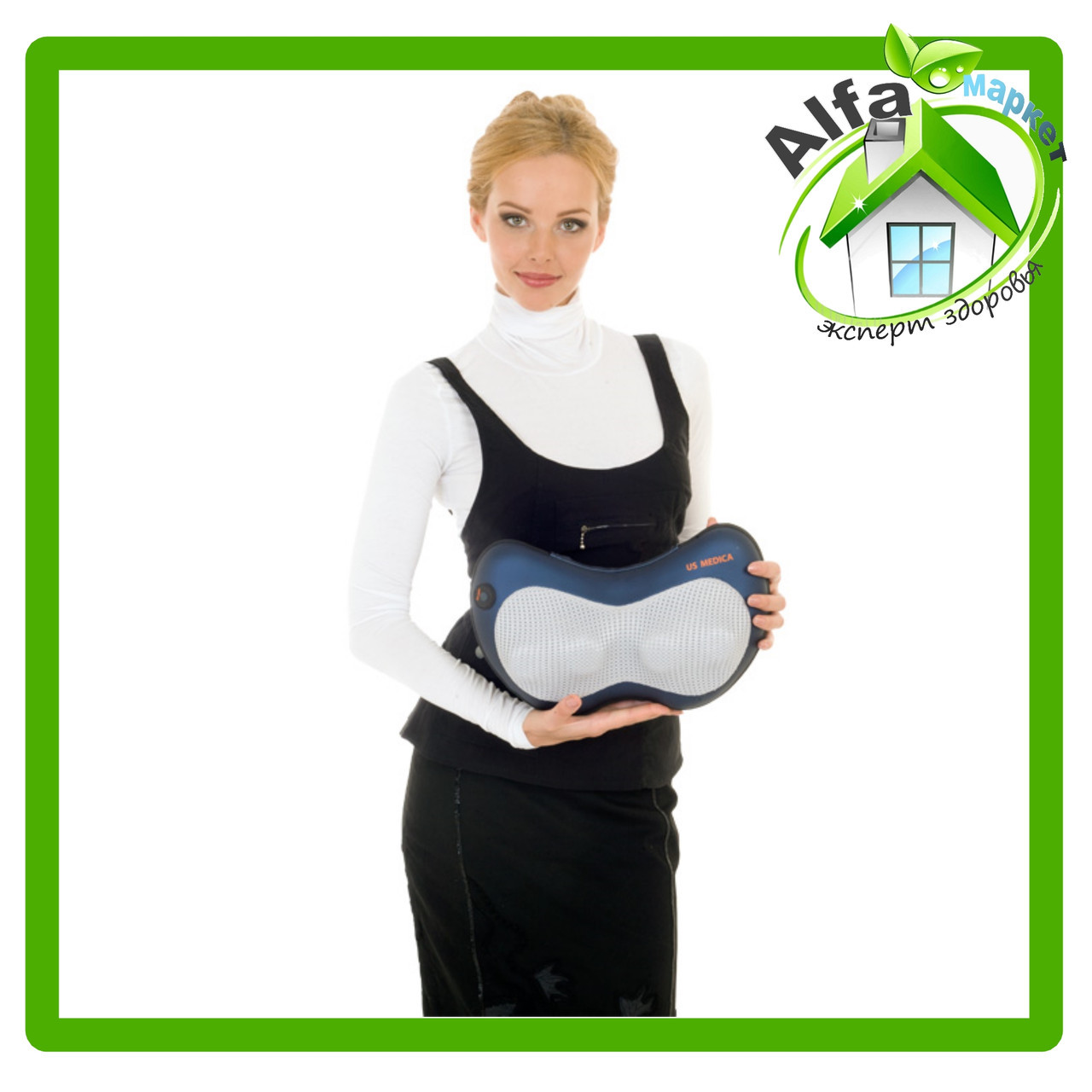 Массажная подушка US-Medica Apple SMP-70 Синий, фото 1