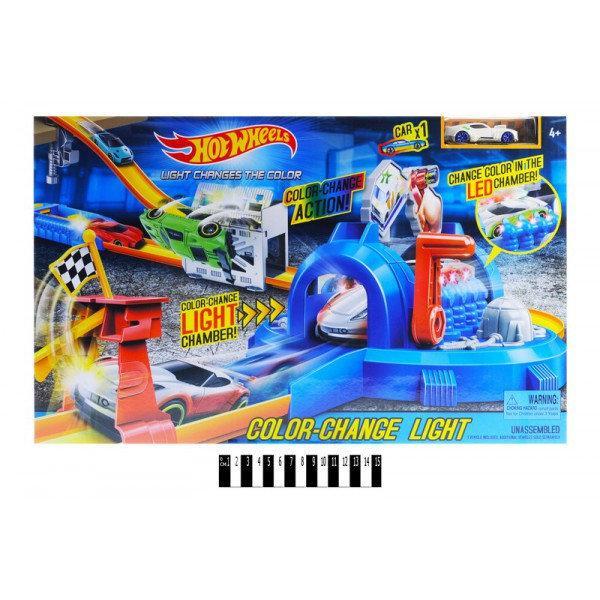 Трек-запуск  Hot Wheels  машинка меняется цвет , арт. 7909