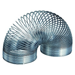 Пружинка Slinky металл, ретро-коробочка