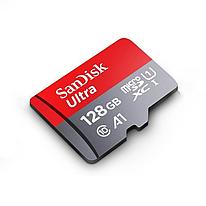 Карта памяти MicroSDXC 128GB SanDisk, Class 10,100Mb/s, 90Mb/s