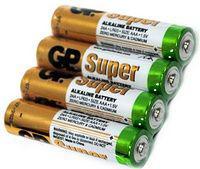 Батарейки GP Super AA R6 "пальчиковые"