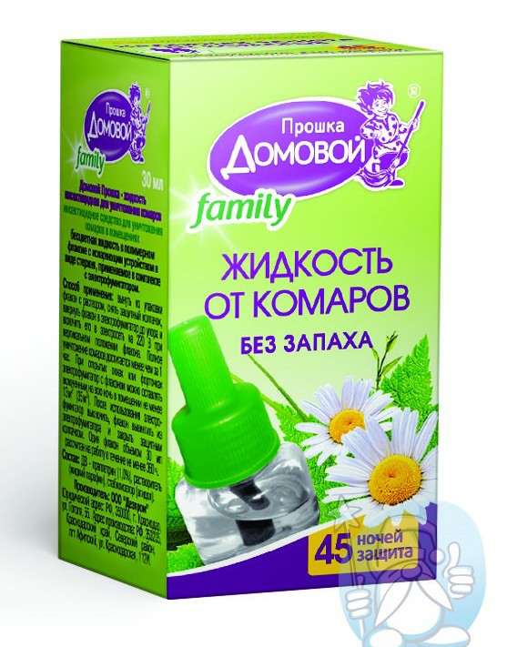 Жидкость от комаров "ДОМОВОЙ" для фумигатора 30мл - фото 1 - id-p123783378