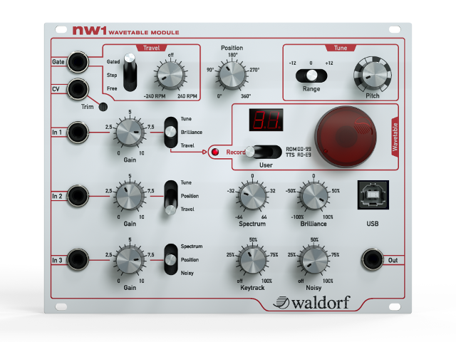 Синтезаторный модуль Waldorf NW1 - фото 1 - id-p123828461