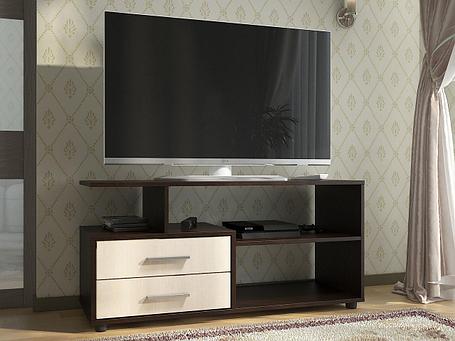 Тумба под телевизор TV-8 (венге/дуб молочный) фабрика Стиль, фото 2
