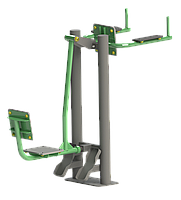 SG-142 Тренажер "Жим ногами-упор для пресса"