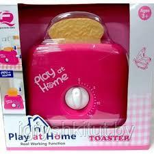 Тостер детский, игрушечный, свет, звук, арт.QF26136P - фото 1 - id-p123861808