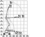 Аренда коленчатого подъёмника JLG 450AJ дизельного 16 метров, фото 6