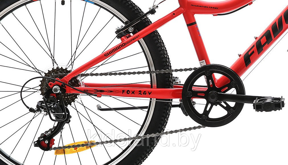 Велосипед Favorit Fox V 24" (красный) - фото 9 - id-p123877312