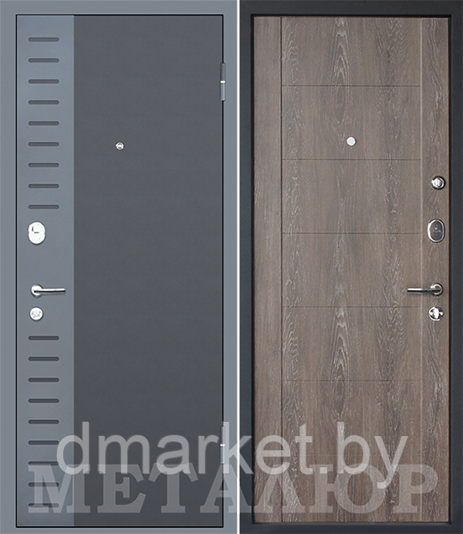 Дверь входная металлическая МеталЮр М28, фото 1