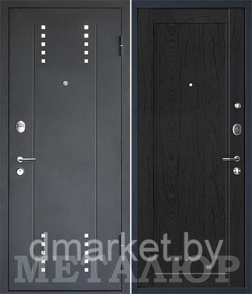 Дверь входная металлическая МеталЮр М26, фото 1