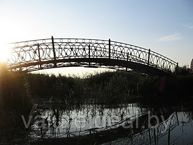Мост кованый_каркас+перила №3 - фото 1 - id-p8090779